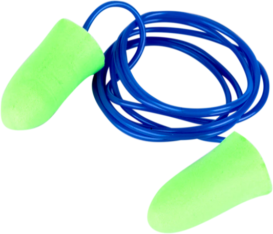 Hi-Visibility Bullet Disposable Earplugs