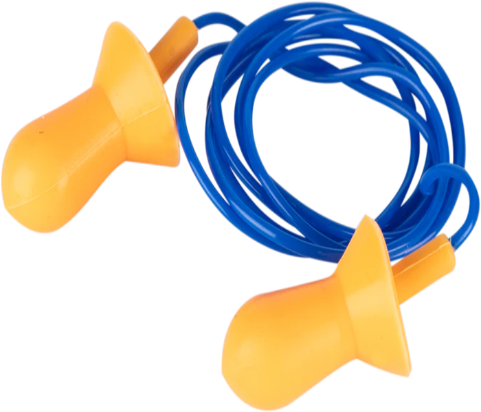 Snug Fit Silicone Reusable Corded Earplug