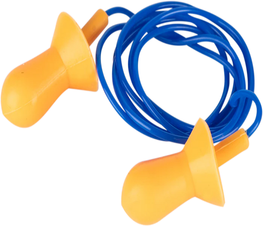 Snug Fit Silicone Reusable Corded Earplug