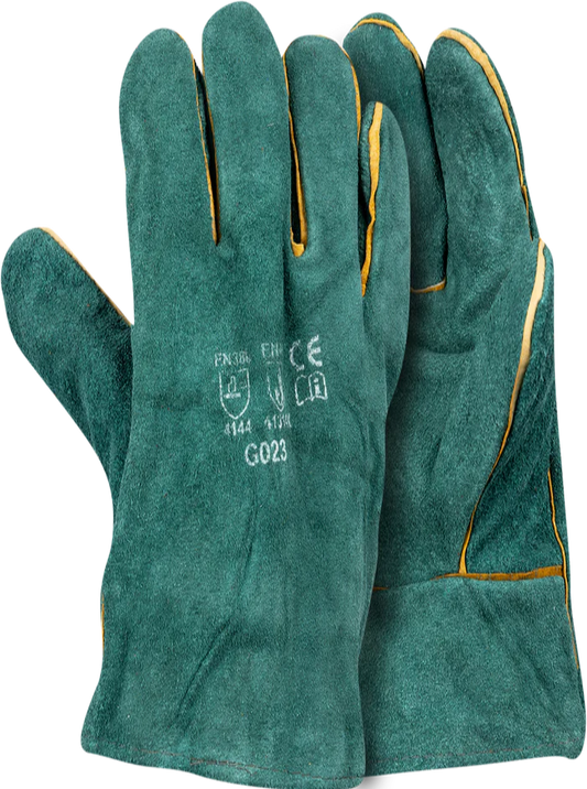 Econo Green Lined 27cm Welding Glove