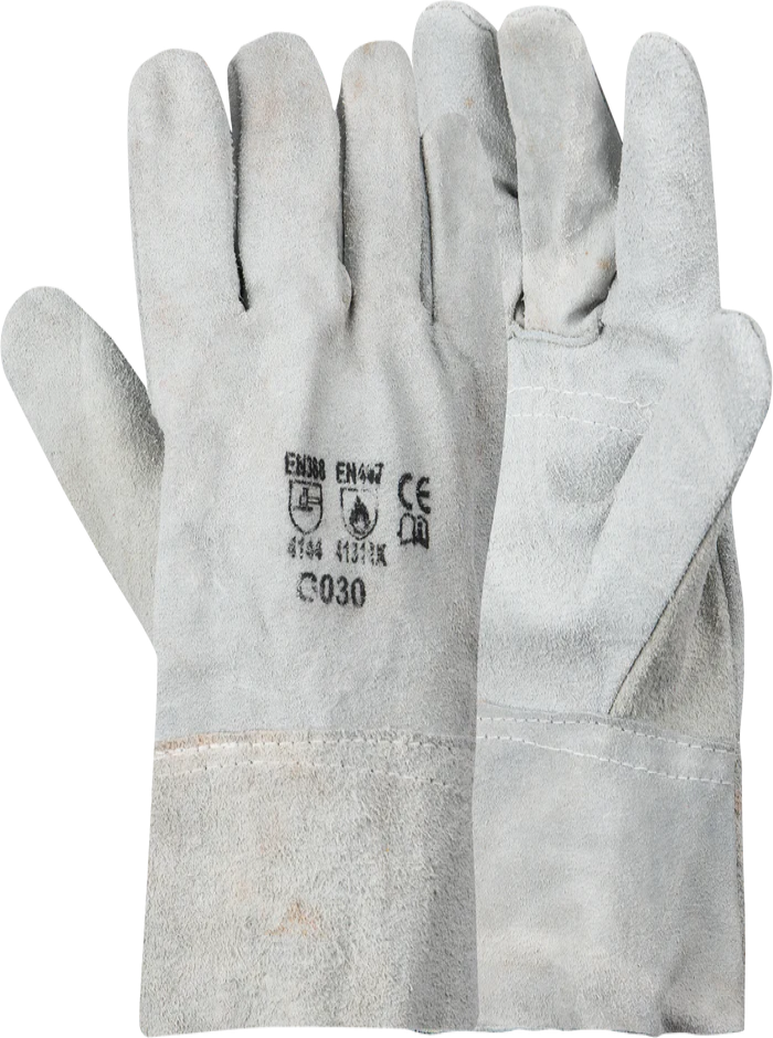 Chrome Leather Double Palm 27cm Welding Glove