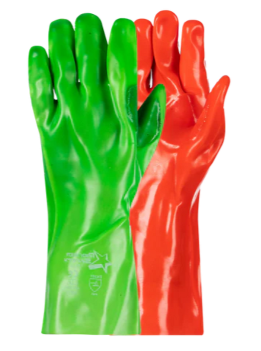 PVC Titan High-Viz Elbow Length Glove