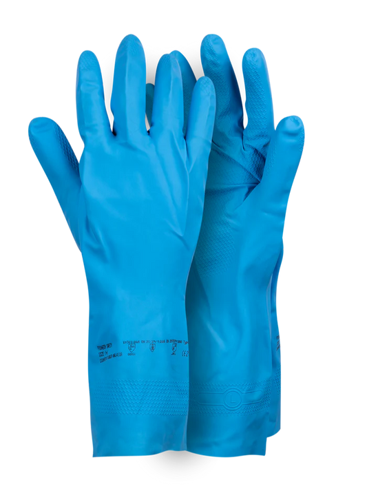 Blue Unlined Nitrile Glove