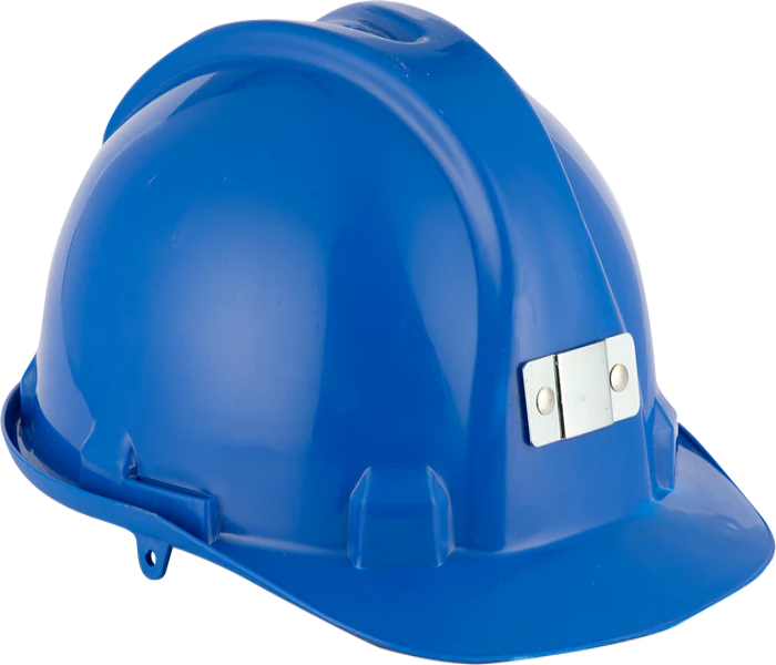 Hard Hat With Metal Clamp for Cap Lamp