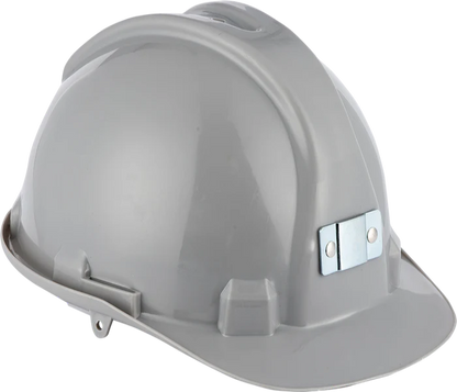 Hard Hat With Metal Clamp for Cap Lamp