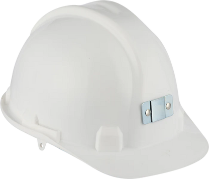 Hard Hat With Metal Clamp for Cap Lamp