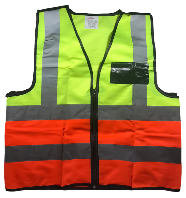 Two-Tone High Visibility Signaling Vest